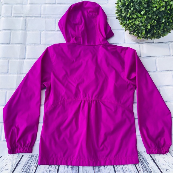 Columbia Windbreaker Jacket X SMALL Purple & Blue - Picture 4 of 9